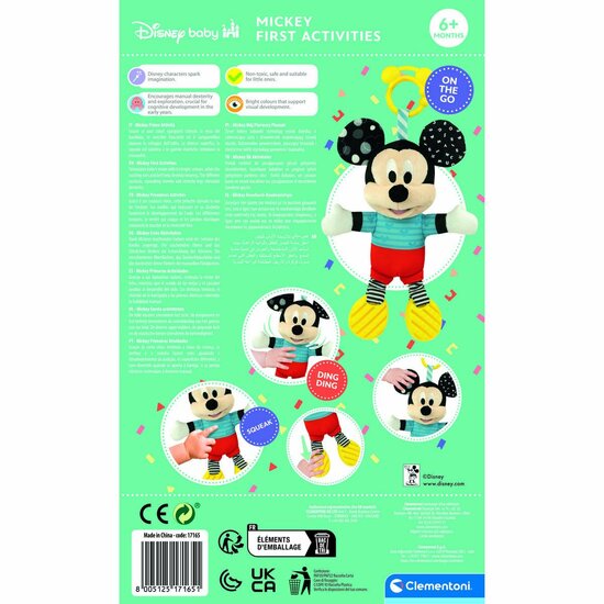 Rammelaar Bijtring Mickey Mouse 17165.1 18 x 28 x 11 cm 2