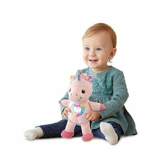 Knuffel met Geluid Unicorn Vtech (ES) (20 x 28 x 12 cm) 3