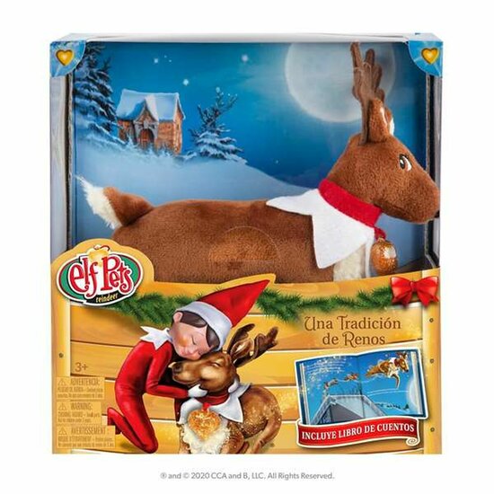 Knuffel Cefatoys Elf Pets Rendier ES 1