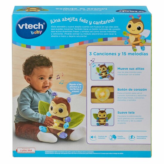 Knuffel met Geluid Vtech Mielisa Bij 22,5 x 11,6 x 24,1 cm 5