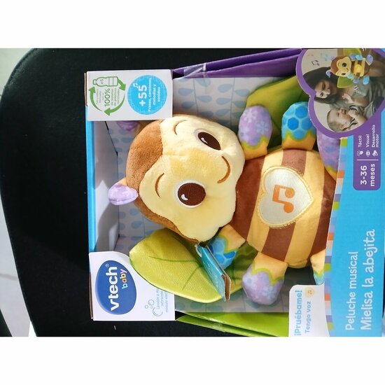 Knuffel met Geluid Vtech Mielisa Bij 22,5 x 11,6 x 24,1 cm 6