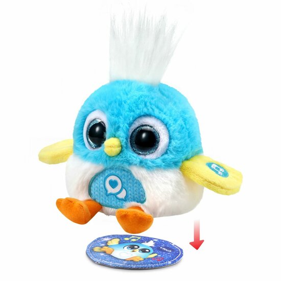 Knuffel met Geluid Vtech Lolibirds Lolito Blauw 2