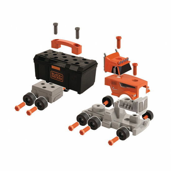 Gereedschapsset Smoby Black + Decker Bricolo Truck 2 In 1 7