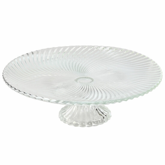 Dinerbord Home ESPRIT Transparant Kristal 31 x 31 x 9,5 cm 1