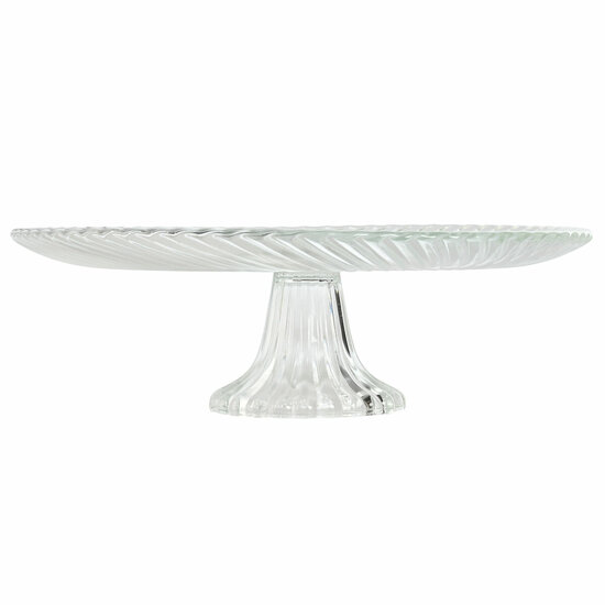 Dinerbord Home ESPRIT Transparant Kristal 31 x 31 x 9,5 cm 3