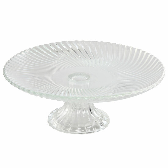 Dinerbord Home ESPRIT Transparant Kristal 20,5 x 20,5 x 7,5 cm 1