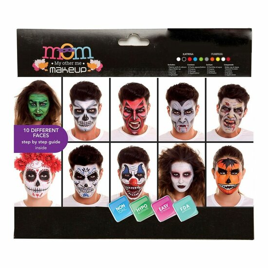 Make-up Set My Other Me Deluxe Volwassenen Halloween (20 x 23 x 2 cm) 1