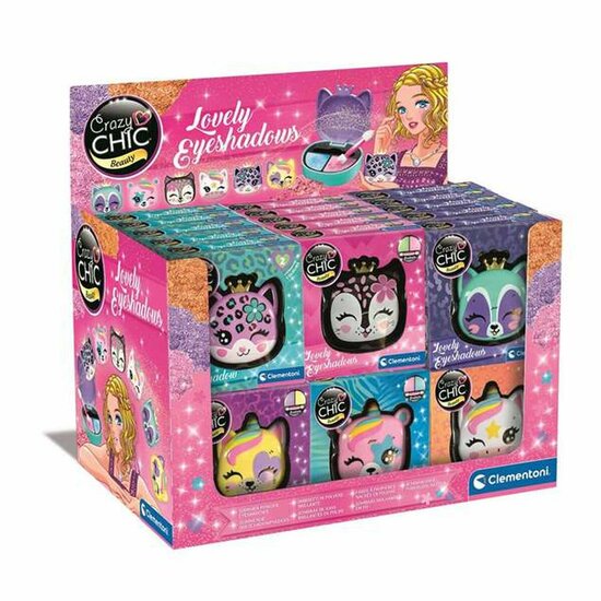 Kinder Make-up Set Clementoni Lovely Oogschaduw 2