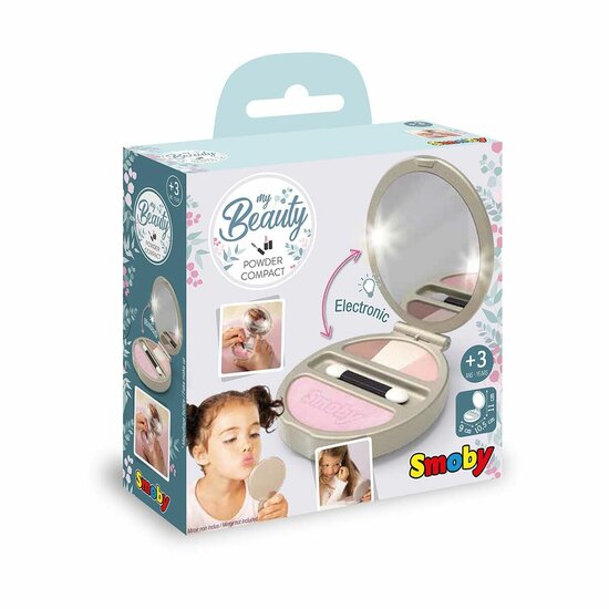 Make-up voor Kinderen Smoby My Beauty Powder Compact Grijs 1