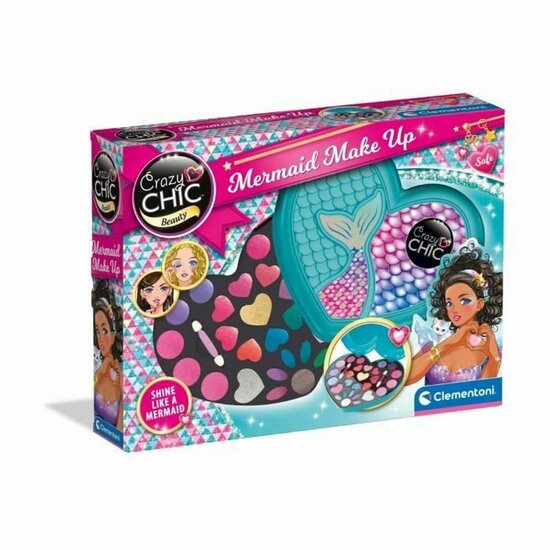 Kinder Make-up Set Clementoni Crazy Chic Beauty Mermaid Make up 1