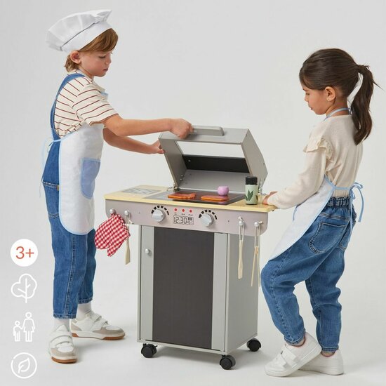 Speelgoedkeuken Teamson BBQ 60 x 66,5 x 30 cm 5