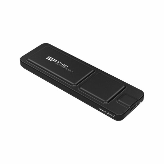 Externe Harde Schijf Silicon Power SP010TBPSDPX10CK Zwart 1 TB SSD 1