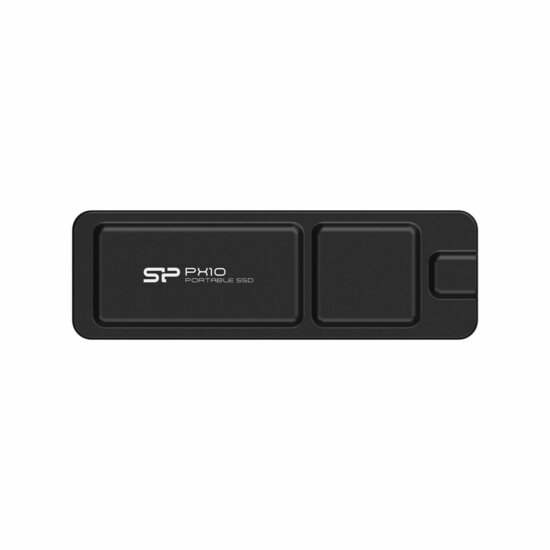 Externe Harde Schijf Silicon Power SP010TBPSDPX10CK Zwart 1 TB SSD 3