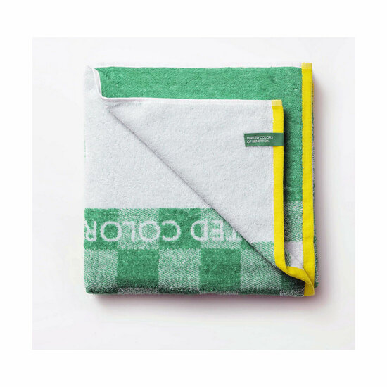 Strandhanddoek Benetton BE148 140 x 170 cm Groen 3