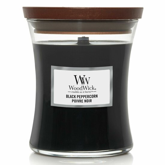 Geurkaars Woodwick Black Peppercorn 275 g 1