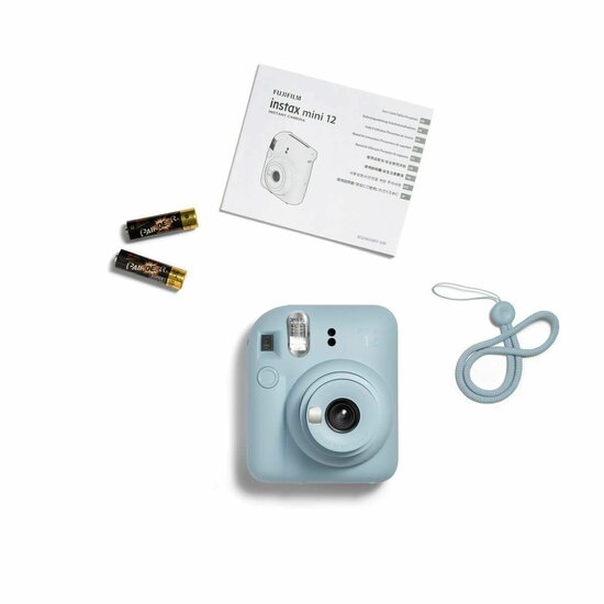 Instant Fotocamera Fujifilm INSTAXMINI12PASTBLUE Blauw 4