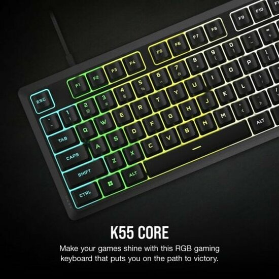 Gaming Keyboard Corsair K55 CORE Zwart 5