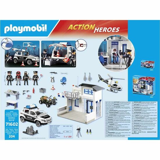 Playset Playmobil 71602 Politie 3