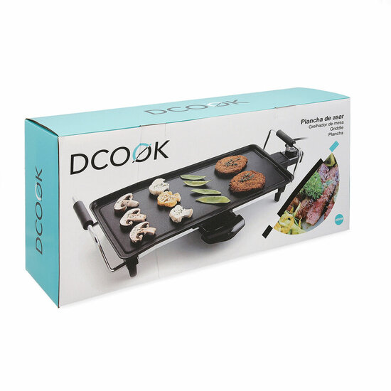 Bakplaat Dcook Gallery Zwart 2000 W 4 Stuks 5