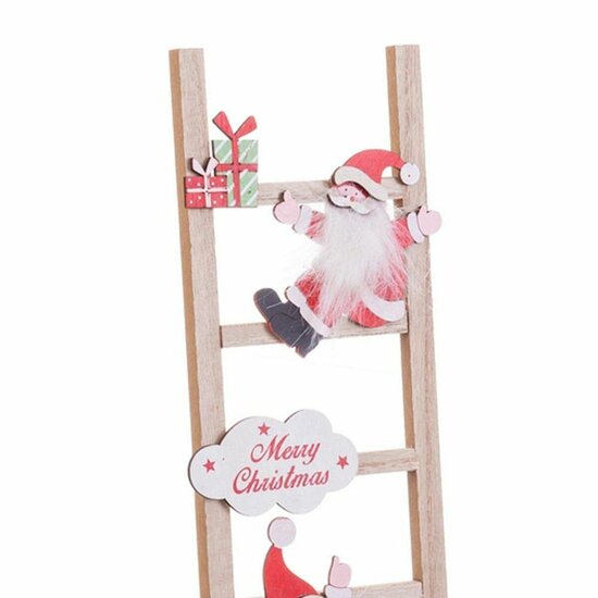 Kerstversiering Multicolour Hout Trap Kerstman 12 x 1,8 x 42 cm 3