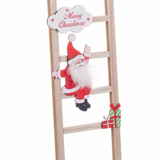 Kerstversiering Multicolour Hout Trap Kerstman 12 x 1,8 x 42 cm 4