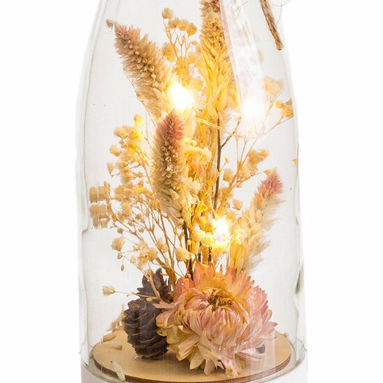 Kerstversiering Natuurlijk Blommor Fles 8,3 x 8,3 x 28,5 cm 2