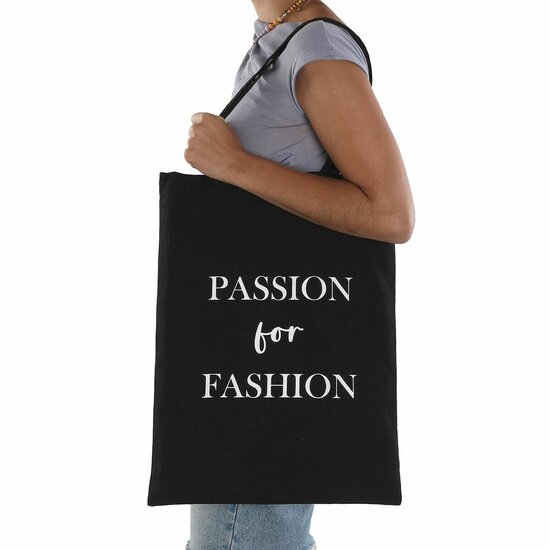 Dames handtas Versa Passion Zwart 36 x 48 x 36 cm 2