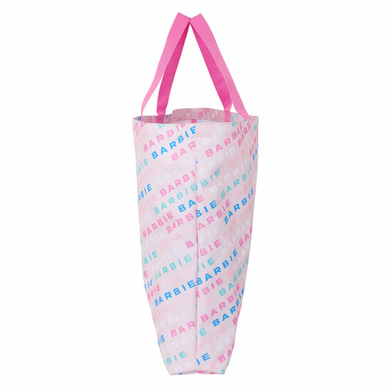 Dames handtas Barbie Logomania Licht Roze 50 x 45 x 10 cm 2