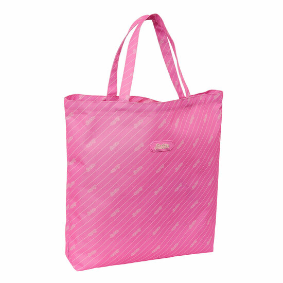 Dames handtas Barbie Logomania Roze 50 x 45 x 10 cm 1