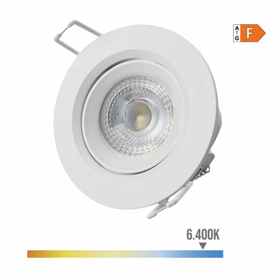 Inbouwspots EDM 31651 Downlight F 5 W 380 lm (6400 K) 3