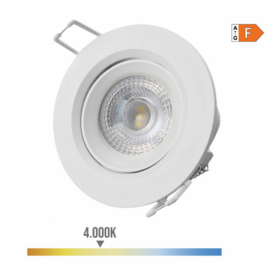 Inbouwspots EDM 31631 Downlight F 5 W 380 lm (4000 K) 2