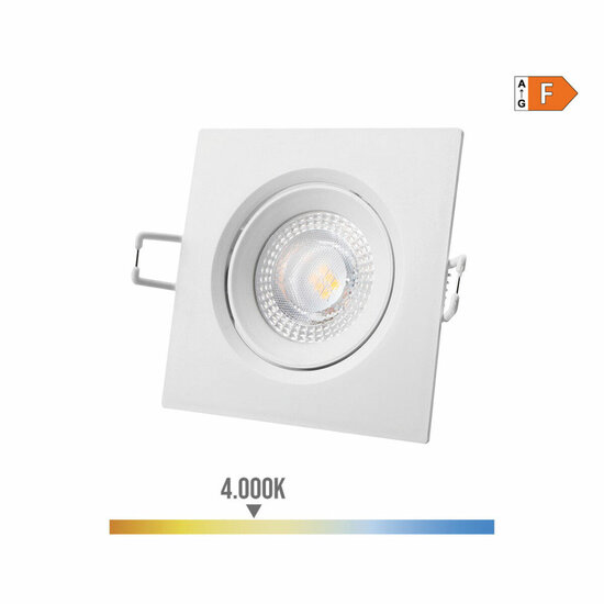 Inbouwspots EDM 31633 Downlight F 5 W 380 lm (4000 K) 4