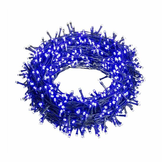 LED lichtsnoer 15 m Blauw Wit 3,6 W 3