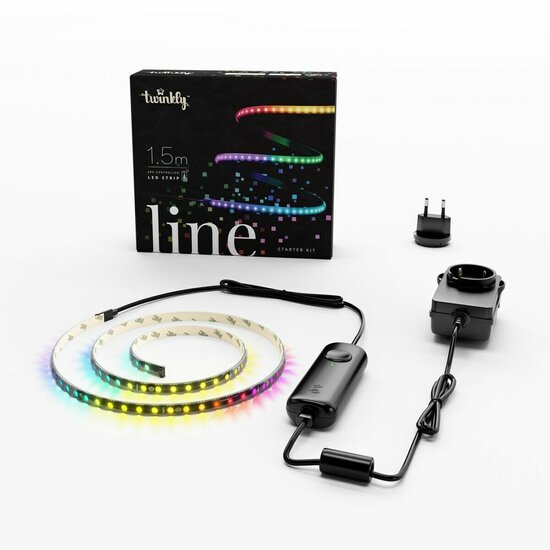 LED strips Twinkly TWL100STW-BEU Multicolour 15 W G (1 Stuks) 4