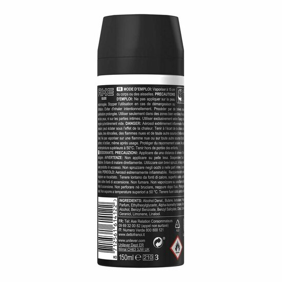 Deodorant Spray Axe black 150 ml 3