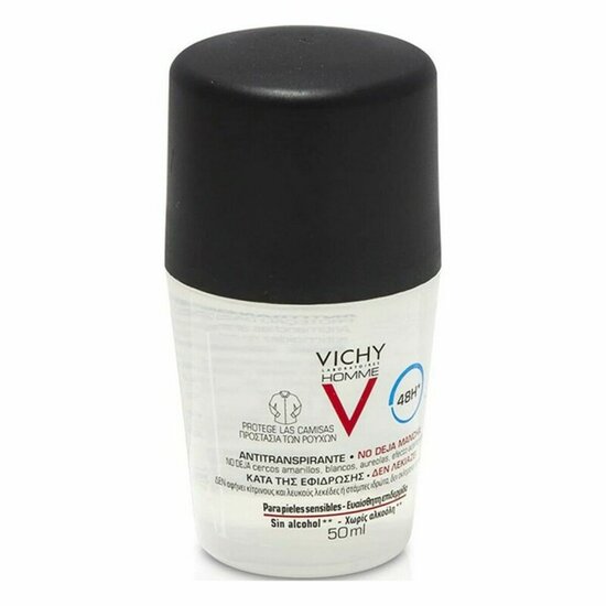 Deodorant Roller Vichy Homme 50 ml 48 uur Antitranspirant 5