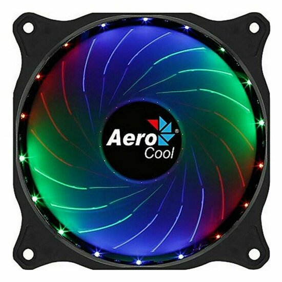 Case fan Aerocool Cosmo 12 &Oslash; 12 cm 1000 rpm RGB LED &Oslash; 12 cm (1 Stuks) 1