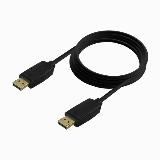 DisplayPort kabel Aisens A124-0740 Zwart 2 m 4K Ultra HD 3