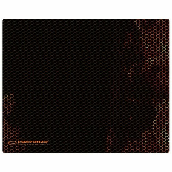 Antislipmat Esperanza EGP101R Zwart Oranje Afgedrukt 1