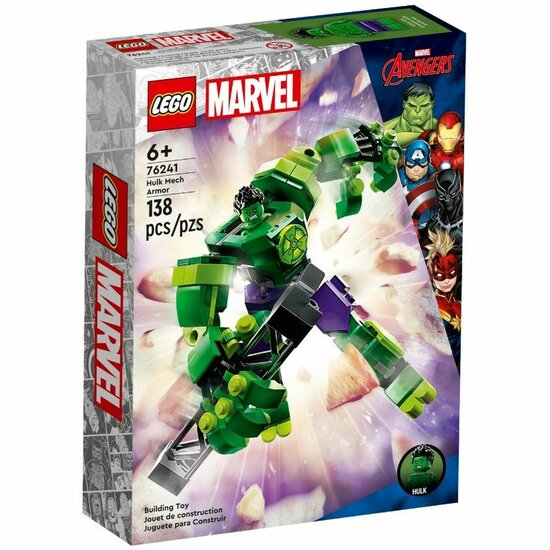 Bouwspel Lego 76241 ARMADURA MEC&Aacute;NICA DE HULK 1