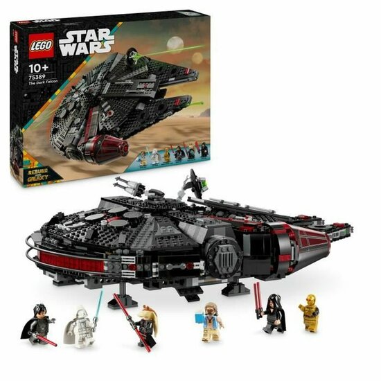 Bouwspel Lego Star Wars 75389 Black Falcon Multicolour 1579 Onderdelen 1