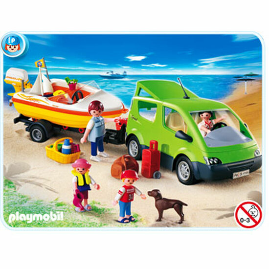 Voertuig Speelset Playmobil Family Fun 76 Onderdelen 3