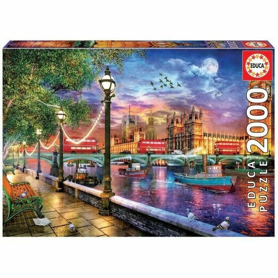 Puzzel Educa London at sunset 19046 2000 Onderdelen 1