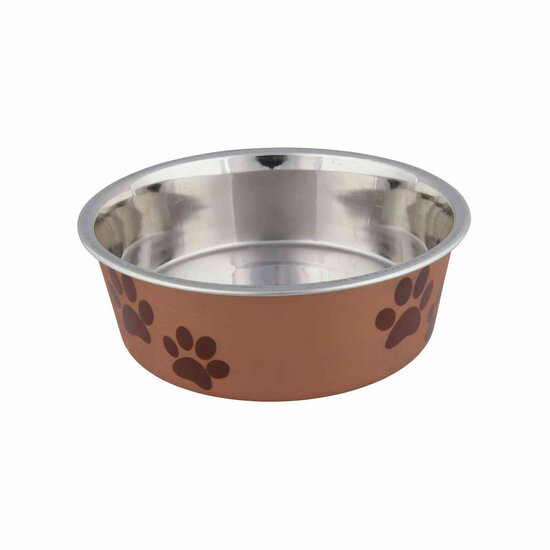 Voerbak voor honden Trixie Roestvrij staal &Oslash; 12 cm 300 ml 1