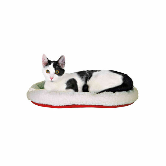 Kattenbed Trixie Wit Rood 47 &times; 38 cm 1