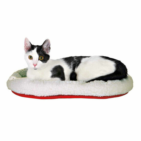 Kattenbed Trixie Wit Rood 47 &times; 38 cm 2