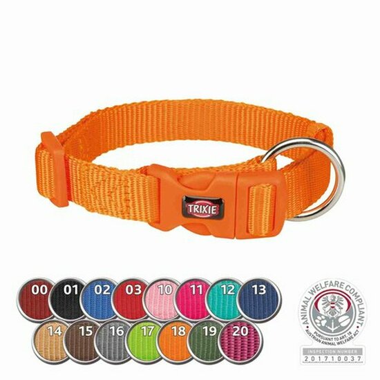 Hondenhalsband Trixie New Premium Rood S/M 30-45 cm 8