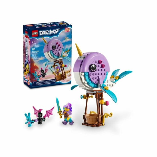 Bouwspel Lego Dreamzzz 71472 Izzie&amp;apos;s Narwhal Hot-Air Balloon Multicolour 156 Onderdelen 1