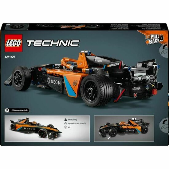 Bouwspel Lego technic 42169 NEOM McLaren Formula E Team Multicolour 452 Onderdelen 6