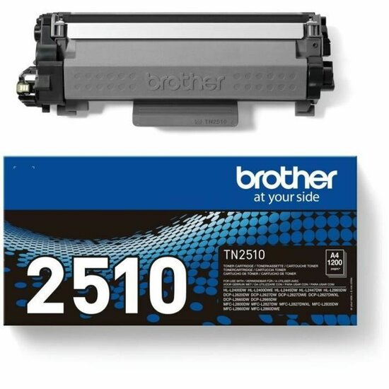 Originele Toner Brother TN-2510 Zwart 1